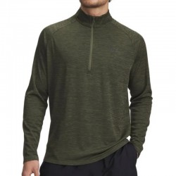 UA TECH TEXTURED 1/2 ZIP    