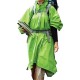 PONCHO NYLON 400 GR GREEN    