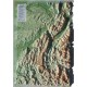 CARTE 3D RELIEF VERCORS    