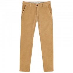 PANT CHINO VELOURS BEIGE    