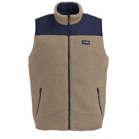 *VESTE SANS MANCHES REVERSIBLE    