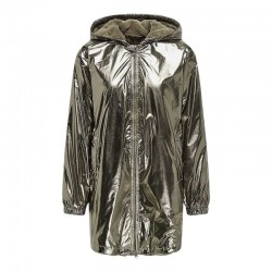 MANTEAU FE FRY METALLIC FOURRURE    