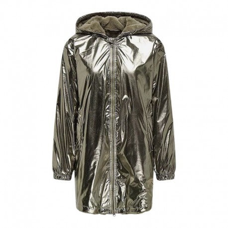 MANTEAU FE FRY METALLIC FOURRURE    