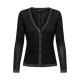 VST FE ANNELINA GLITTER CARDIGAN@    
