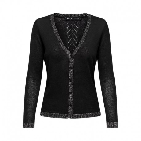 VST FE ANNELINA GLITTER CARDIGAN@    