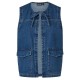 GILET FE SSM FENNA DENIM    