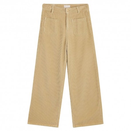 PANT FE JANE VELOURS BISCOTTI    