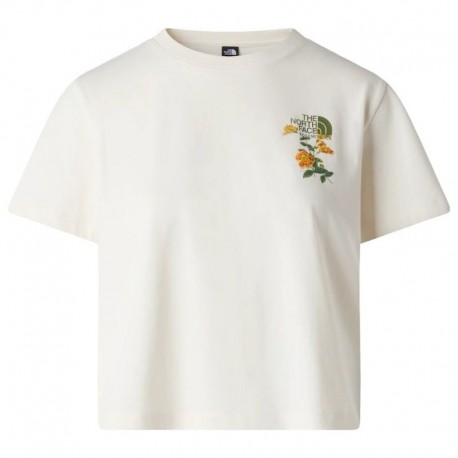 W FLORA EMBRO REGULAR SHORT SLEEVE TEE-GRAPHIC    