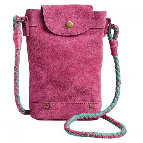 POCHETTE TELEPHONE BRIANNA SUEDE    