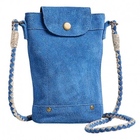 POCHETTE TELEPHONE BRIANNA SUEDE    