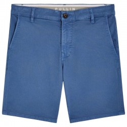 SHORT CHINO AQUA    
