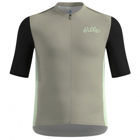 T-SHIRT S/U COLLAR S/S FULL ZIP ESSENTIAL    