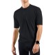 T-SHIRT S/U COLLAR S/S 1/2 ZIP ESSENTIAL    