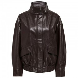 BOMBER FE JULIA SIMILI CUIR    