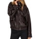 BOMBER FE JULIA SIMILI CUIR    