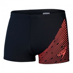 ECO MEDLEY LOGO AQSH BLA/RED    