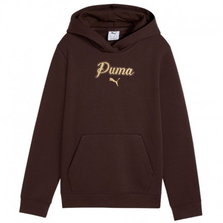 ESS SCRIPT GLITTER HOODIE FL G    