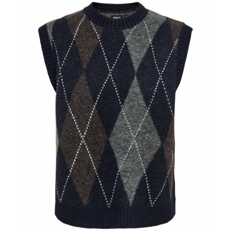 NOOS GILET FE SSM RHOMBUS HARLEQUIN    