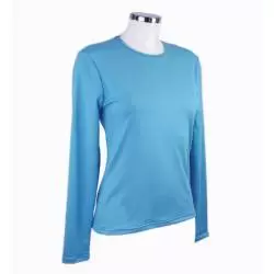 AROD Tee shirt wami manches longues turquoise femme arod T-Shirts Randonnée - Polos Randonnée 1-50350