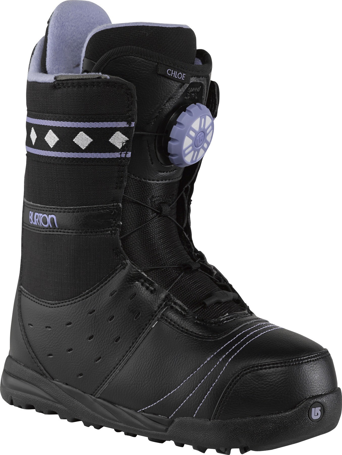 BURTON SNOWBOARD boots snowboard chloé noir violet femme burton Boo...