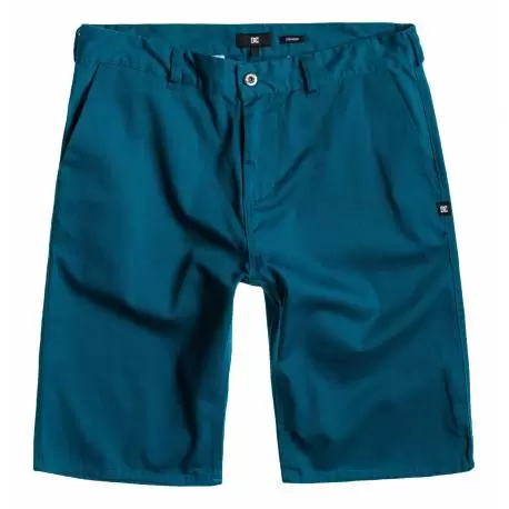 DC SHOES Bermudas dc shoes worker straight chino enfant bleu atlantic T-shirts Skateboard / Polos Skateboard / Chemises Skate...