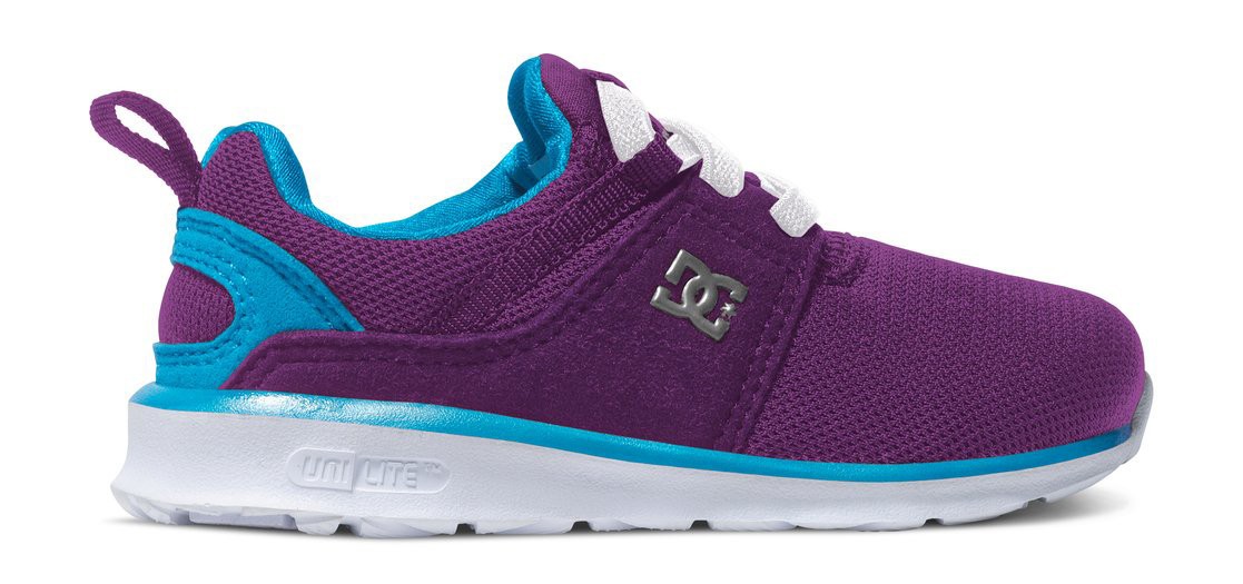 DC SHOES Basket dc shoes heathrow bébé violet Skate shoes sportin...