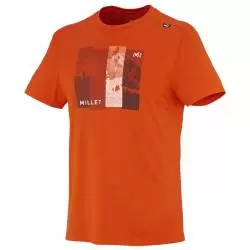 MILLET T-shirt randonnée millet process orange T-Shirts Randonnée - Polos Randonnée 1-62479