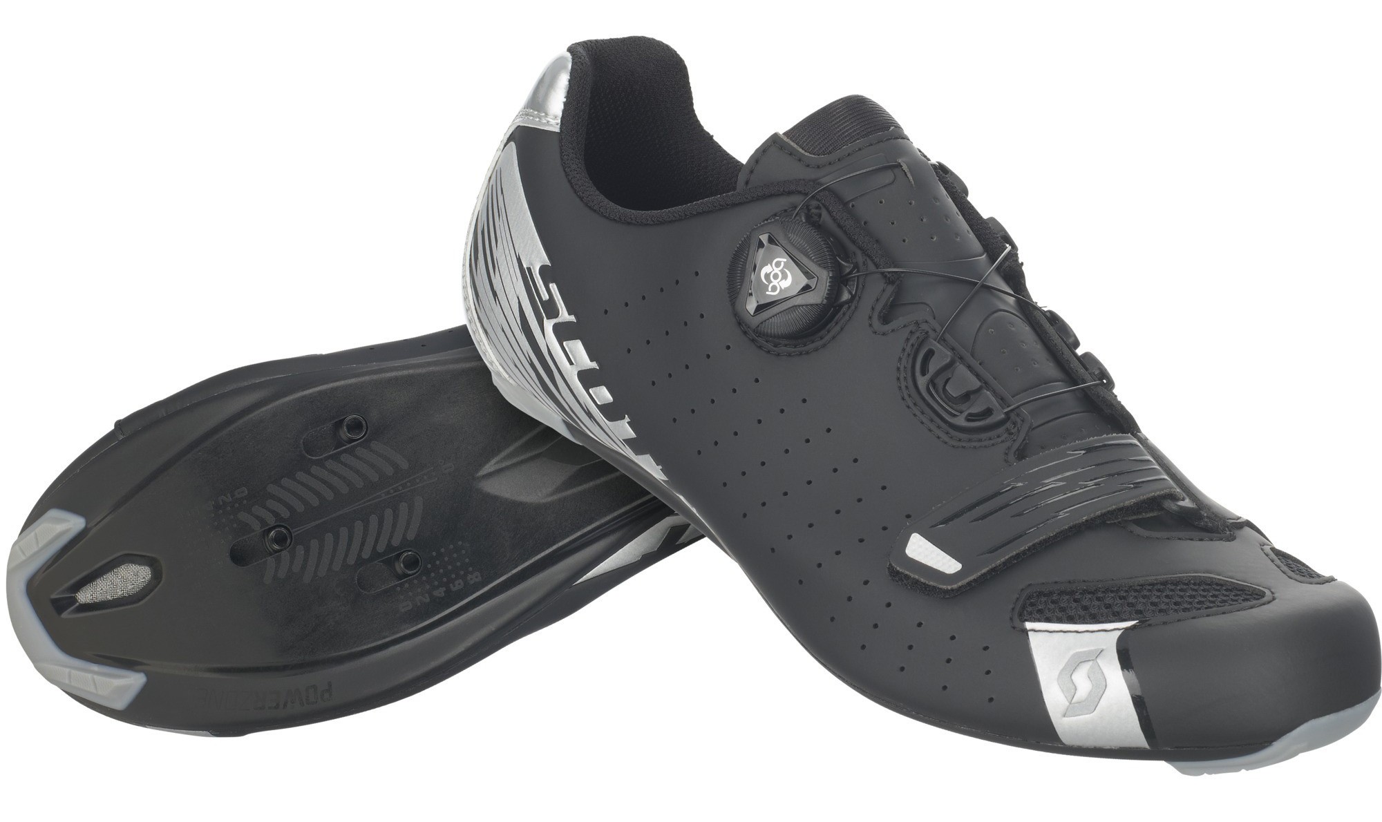 Chaussures Pédales Plates Homme Scott Volt Evo Flat Boa Noir/Blanc