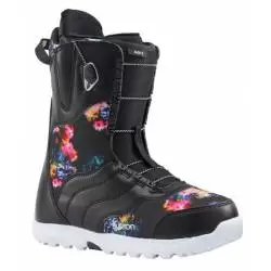 BURTON SNOWBOARD Burton mint boots snowboard femme noir fleur Boots Snowboard 1-71069