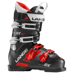 LANGE CH SKI RX 100 BLACK RED 100 100MM Chaussures Ski 1-76599