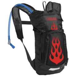 CAMELBAK CAMELBAK JR MINI MULE BLACK/FLAMES Sacs à eau VTT 1-71739
