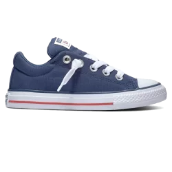 CONVERSE CH JR CHUCK TAYLOR ALL STAR STREET NAVY WHITE GARNET Chaussures Sneakers 1-82211