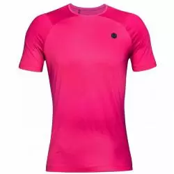 UNDER ARMOUR HG Rush Fitted SS Printed T-shirts Fitness Training / Polos Fitness Training 1-85030