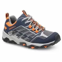 MERRELL CH RAN JR MOAB LOW WTPF NAVY GREY Chaussures Basse Randonnée 1-79367