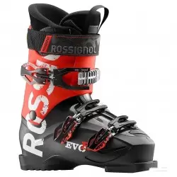 ROSSIGNOL *CH SKI EVO RENTAL BLACK RED Chaussures Ski 1-77445
