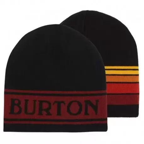 BURTON SNOWBOARD BONNET BILLBOARD SPARROW TRUE BLACK Bonnets Femme 1-83322