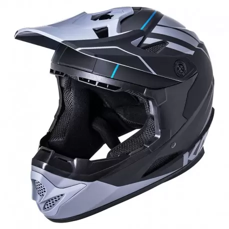 KALI CASQ INTEGRAL JR VTT ZOKA MAT BLACK/GREY Casques Vélo intégral 1-85576