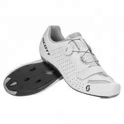 SCOTT CH RTE COMP BOA WHITE BLACK Chaussures Vélo Route 1-92283