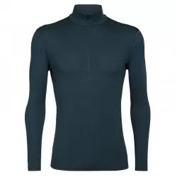 ICEBREAKER TS ML 260 TECH 1/2 ZIP NIGHTFALL T-Shirts Randonnée - Polos Randonnée 1-92031