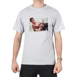 Tee shirt qhuit malibu gris david hasselhoff T-shirts Skateboard / Polos Skateboard / Chemises Skateboard 1-57047