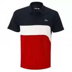 LACOSTE POLO NAVY WHITE RUBY T-Shirts Mode Lifestyle / Polos Mode Lifestyle / Chemises Mode Lifestyle 1-93686