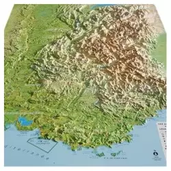 CARTE 3D RELIEF ALPES FRANCAISES Caméra Randonnée - Vidéo Randonnée - GPS Randonnée 1-88310