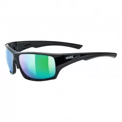 UVEX LUN SPORSTYLE 222 POLARISE BLACK GREEN Lunettes Loisirs Vélo 1-96053