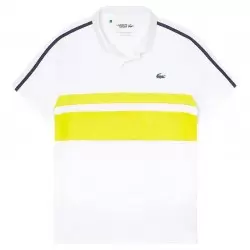 LACOSTE POLO WHITE PINEAPPLE NAVY T-Shirts Mode Lifestyle / Polos Mode Lifestyle / Chemises Mode Lifestyle 1-93687