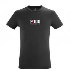 MILLET TS M1100 BLACK T-Shirts Randonnée - Polos Randonnée 1-94182