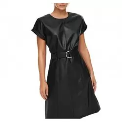 ONLY ROBE FE KELLY SIMILI CUIR Robes Mode Lifestyle / Jupes Mode Lifestyle 1-96093