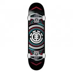 ELEMENT SKATE COMPLET HATCHED RED BLUE Matériel Skateboard 1-95525