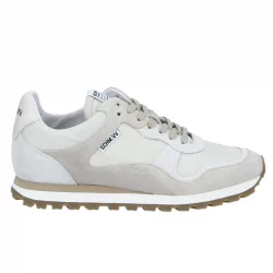 SCHMOOVE CH LOIS TRAX RUNNER SUEDE NYL. MAGMA GREGE WHITE Chaussures Sneakers 1-102410
