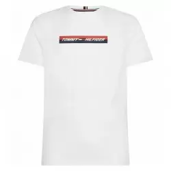 TOMMY HILFIGER TS WHITE T-Shirts Mode Lifestyle / Polos Mode Lifestyle / Chemises Mode Lifestyle 1-99002