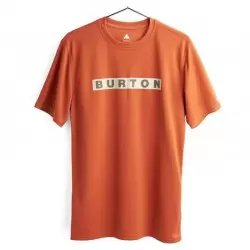 BURTON SNOWBOARD TS MULTIPATH VLT BAKED CLAY T-shirts Skateboard / Polos Skateboard / Chemises Skateboard 1-103385